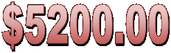 $5200.00