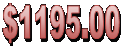 $1195.00