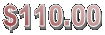 $110.00