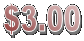 $3.00