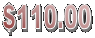 $110.00